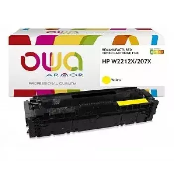 Armor OWA K18894OW tonerio kasetė HP W2212X spausdintuvams, geltona, suderinama, atnaujinta, 2450 psl.