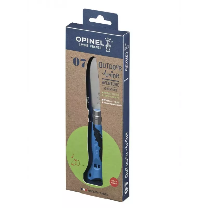 Kišeninis peilis Opinel N°07 Camper/Scout Mėlynas 001898