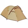 Palapinė COLEMAN Darwin 3 Plus Summer – 3 vietų, vasaros modelis, smėlio/tamsiai raudona