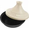 Ketaus tajine Staub 20 cm apvali kreminė, modelis 40509-394