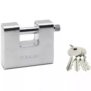 Spyna MASTER LOCK 680EURD 80mm grūdinto plieno uždengtas lankelis