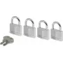 MASTERLOCK 9140EURQNOP 40 mm kombinacinių spynų rinkinys (4 vnt.) – žalvarinis korpusas