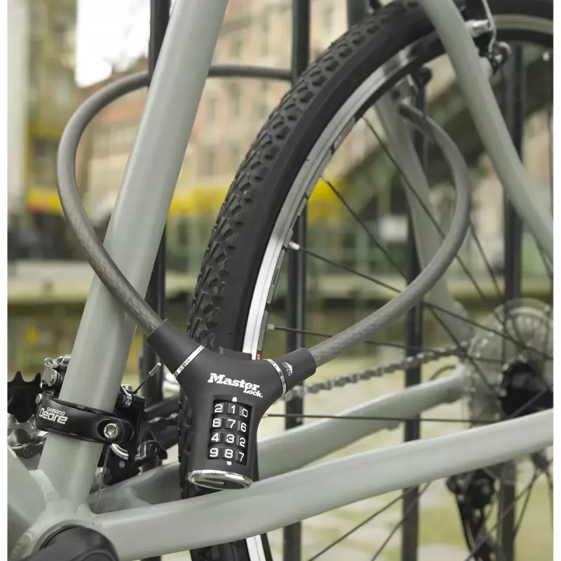 Kabelinė spyna MASTER LOCK 8229EURDPRO Juoda 0,9 m