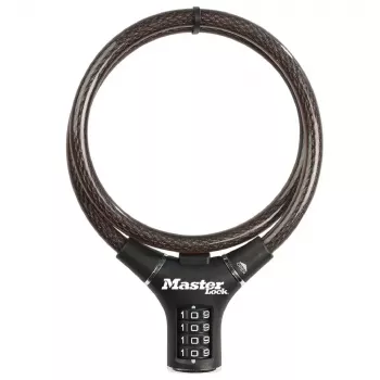 Kabelinė spyna MASTER LOCK 8229EURDPRO Juoda 0,9 m