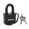 Pakabinama spyna MASTER LOCK 7804EURT 2 vnt. 40 mm laminuotas plienas juoda