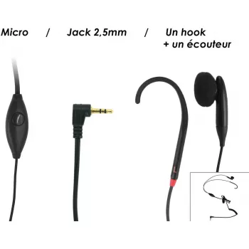 Ausinės klausos aparatams Geemarc CL Hook 5
