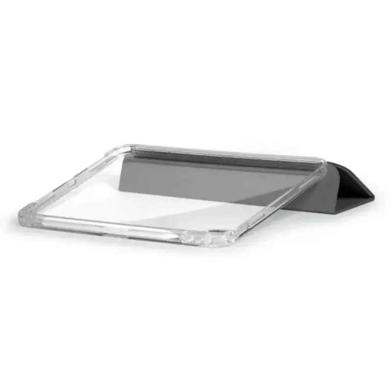 Dėklas iPad 10,9 col. (27,7 cm) Port Designs NOUMEA II SLIMCLEAR ECO, permatomas/juodas, 3 stovėjimo režimai