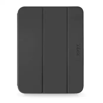Dėklas iPad 10,9 col. (27,7 cm) Port Designs NOUMEA II SLIMCLEAR ECO, permatomas/juodas, 3 stovėjimo režimai