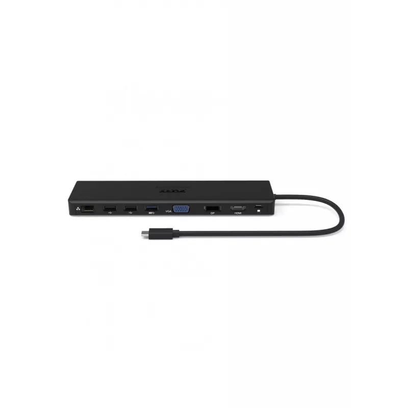 Dokavimo stotelė nešiojamam kompiuteriui Port Designs 901906-W USB 3.2 Gen 2 Type-C juoda
