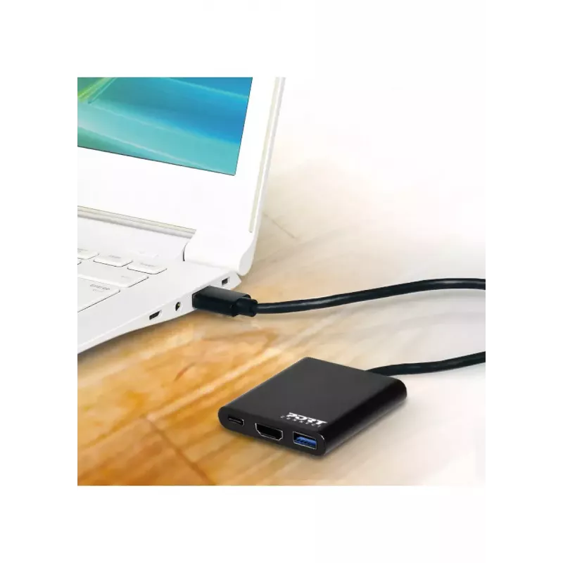Port Designs 900140 USB-C mini docking stotelė su HDMI