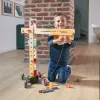 JANOD Didysis kranas įvairiaspalvis buko mediena 3–8 metams