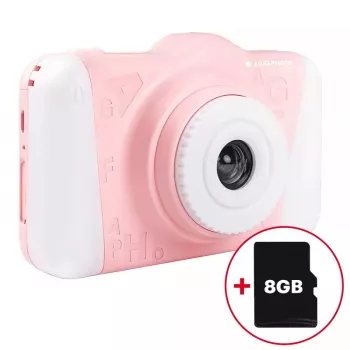 Vaikiškas fotoaparatas AgfaPhoto Realikids Cam 2 (ARKC2PK) rožinis