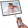 Skaitmeninis nuotraukų rėmelis AgfaPhoto APF1000WIFI 10 colių (25,4 cm) IPS 1280x800 liečiamas ekranas Wi‑Fi 32GB MicroSD USB‑C juodas