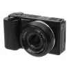 Kompaktiškas fotoaparatas AgfaPhoto Realishot C110 – 24 MP, 1/3,06 colio CMOS, 3x optinis priartinimas, 4K, Wi‑Fi, 2,8 colio liečiamasis ekranas, juodas