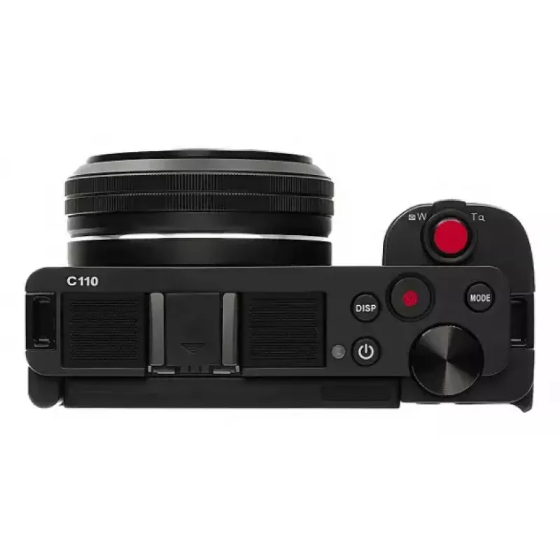Kompaktiškas fotoaparatas AgfaPhoto Realishot C110 – 24 MP, 1/3,06 colio CMOS, 3x optinis priartinimas, 4K, Wi‑Fi, 2,8 colio liečiamasis ekranas, juodas