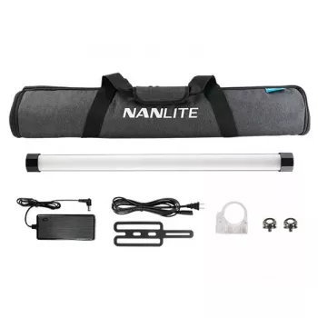 Nanlite PavoTube II 15X 35 W LED vamzdinis šviestuvas juodas baltas 2700K