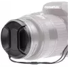 KAISER 6835 objektyvo gaubtelis skaitmeniniam fotoaparatui, plastikinis, 55 mm skersmens, juodas