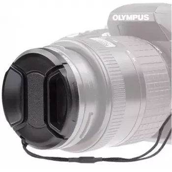 KAISER 6835 objektyvo gaubtelis skaitmeniniam fotoaparatui, plastikinis, 55 mm skersmens, juodas