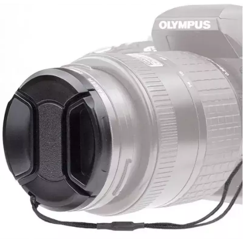 KAISER 6835 objektyvo gaubtelis skaitmeniniam fotoaparatui, plastikinis, 55 mm skersmens, juodas