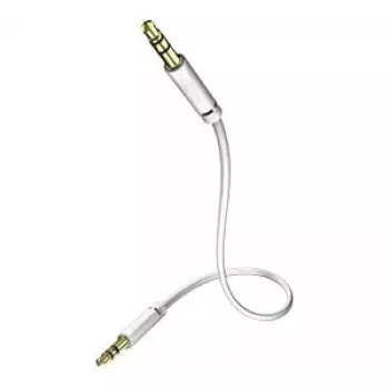 Garso laidas Inakustik Star MP3 0,5 m 3,5 mm 2 x RCA baltas