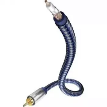 Audio monofoninis kabelis inakustik Premium SUB 5,0 m — 1x mono jungtis, 5,0 m ilgio