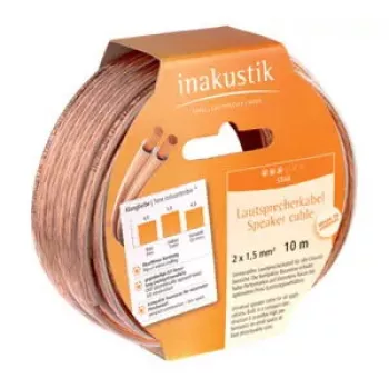 Garsiakalbio laidas Inakustik Star Transparent 10 m
