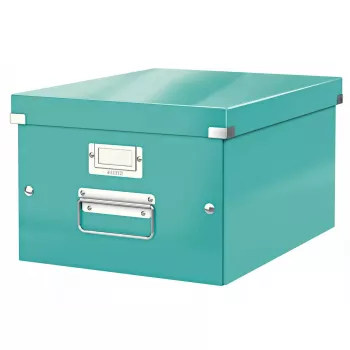 Laikymo dėžė Leitz Click & Store Medium turkio spalvos