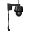 IP kupolinė stebėjimo kamera ABUS PPIC52520B, lauko, laidinė ir belaidė, 4K 3840x2160, 8MP, 4 mm, 1/2,8 colio CMOS, sieninis montavimas, juoda