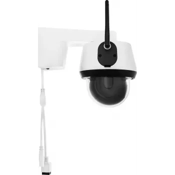 IP kupolinė stebėjimo kamera ABUS PPIC52520 Lauko Vieno laido ir Belaidis 4K 3840x2160 4 mm objektyvas 1 lx montavimui ant sienos