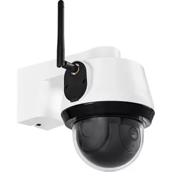 IP kupolinė stebėjimo kamera ABUS PPIC52520 Lauko Vieno laido ir Belaidis 4K 3840x2160 4 mm objektyvas 1 lx montavimui ant sienos