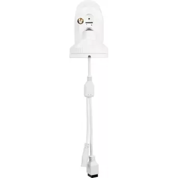 ABUS PPIC54520 Kupolinė IP vaizdo stebėjimo kamera lauko montavimui, 4K 3840x2160, 4 mm objektyvas, 85° horizontalus kampas, 1 lx, balta