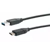 USB laidas Schwaiger CK 3141 USB 3.2 Gen 1 1 m USB A USB C juodas