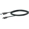 USB laidas Schwaiger CK 3141 USB 3.2 Gen 1 1 m USB A USB C juodas