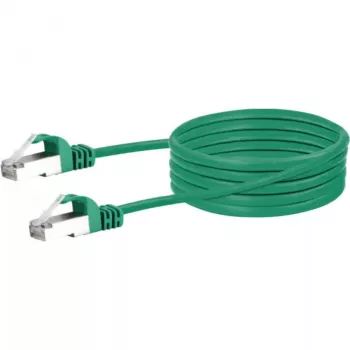 Tinklo kabelis Schwaiger CKB6010 059 RJ-45 Cat6 1 m Žalias