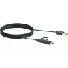 USB laidas Schwaiger CK 3112 USB 2.0 1m USB A Micro-USB B juodas