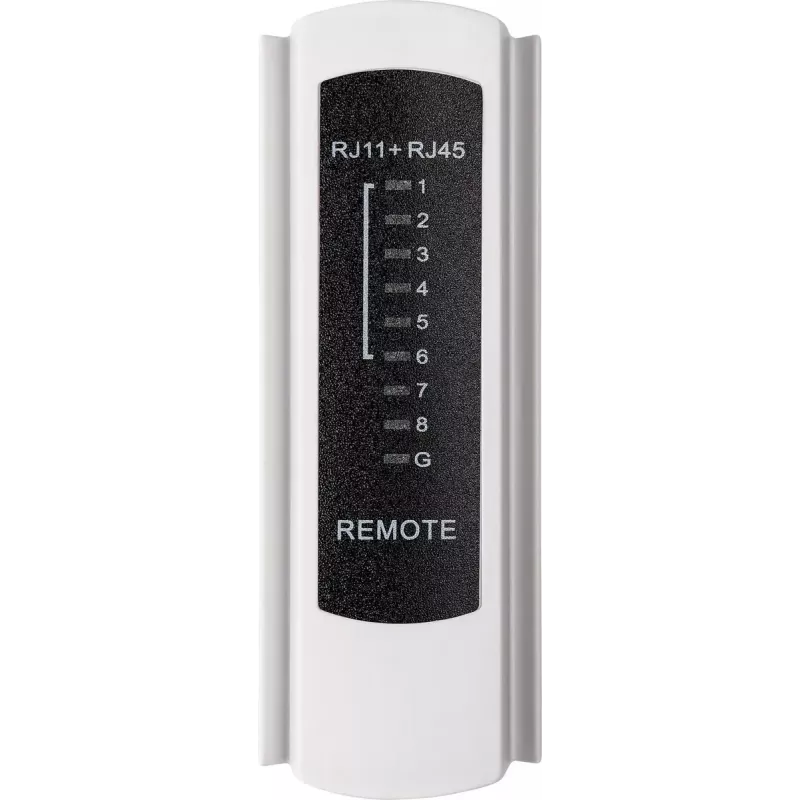 Tinklo kabelių testeris Schwaiger NWM1 531 RJ-11 RJ-45 juodas baltas
