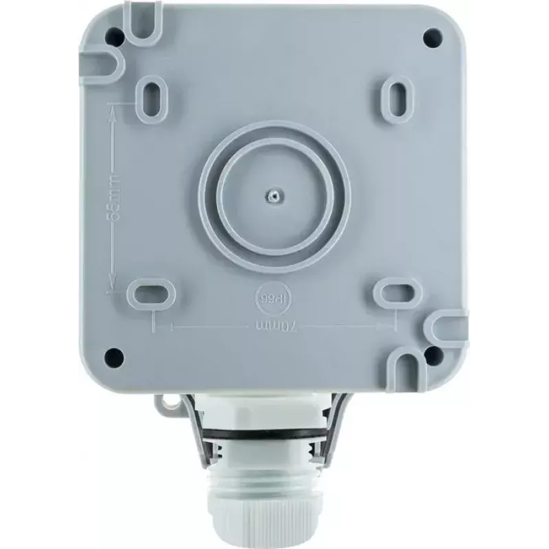 Lizdas Schwaiger SOAD0100 pilkas IP66 230V 16A