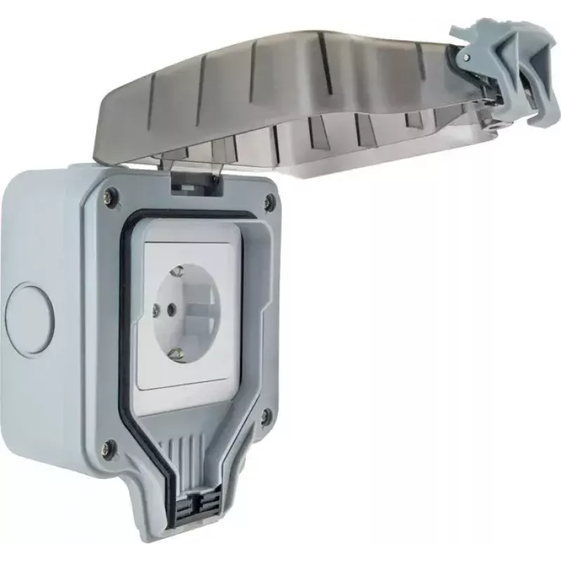 Lizdas Schwaiger SOAD0100 pilkas IP66 230V 16A