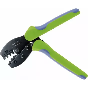 Spaustuvas kabeliams Schwaiger SOZG0100 juoda mėlyna žalia 444g