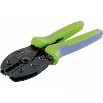 Spaustuvas kabeliams Schwaiger SOZG0100 juoda mėlyna žalia 444g