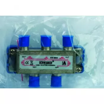 Kabelinis skirstytuvas Schwaiger VTF8844 241, 4 išėjimai, 5–2400 MHz