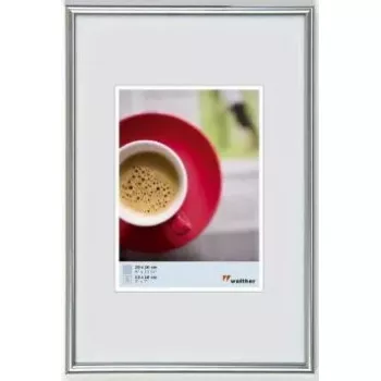 Vieno nuotraukos rėmelis Walther Design Galeria KS030H Sidabrinis