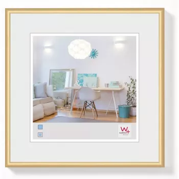 Vienas nuotraukų rėmelis Walther Design KV220G auksinis 13x13 cm