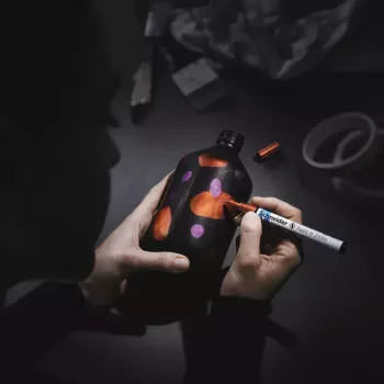 Dažų markerių rinkinys Schneider ML01111501 Varinė, Auksinė, Sidabrinė, Violetinė 4 vnt.
