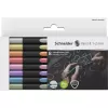 Markeriniai rašikliai Schneider Schreibgeräte Paint-It 020, 8 vnt., mėlynas, varinis, auksinis, žalias, rožinis, raudonas, sidabrinis, violetinis