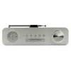 Asmeninis radijo imtuvas Soundmaster DAB700WE – skaitmeninis ir analoginis (DAB+, FM), 12 W RMS, LCD 2,9 col., MicroSD, sidabrinis/baltas