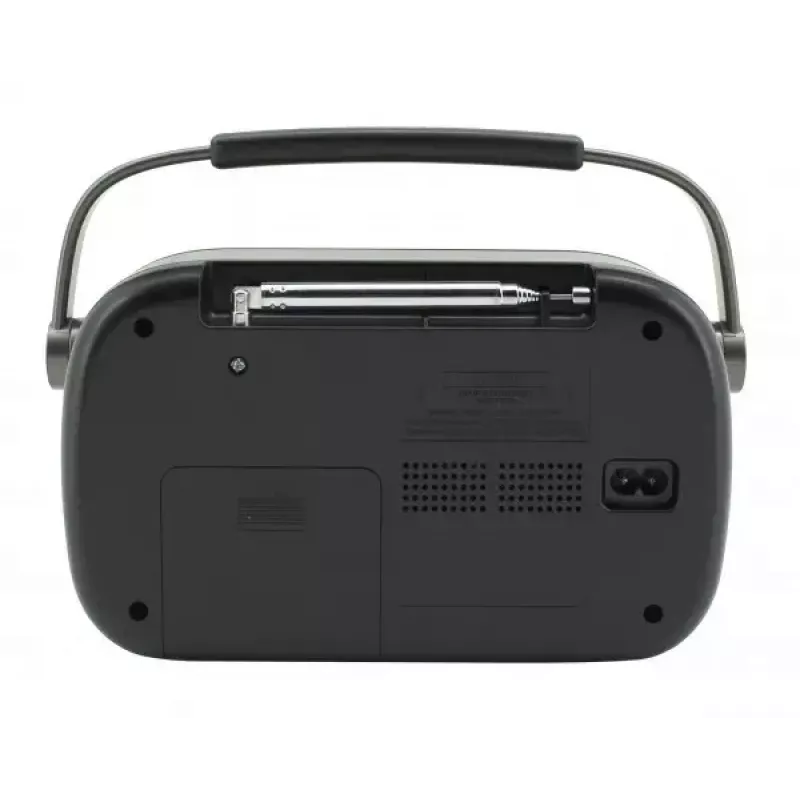 Nešiojamas radijas Soundmaster DAB280 – DAB+, FM, analoginis ir skaitmeninis, 1,2 W, juodas, tinklo / baterijų
