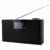 Asmeninis radijo imtuvas Soundmaster DAB700SW – Analoginis ir skaitmeninis derintuvas, DAB+ / FM, 12 W, 2,9 colio LCD, MicroSD, juodas