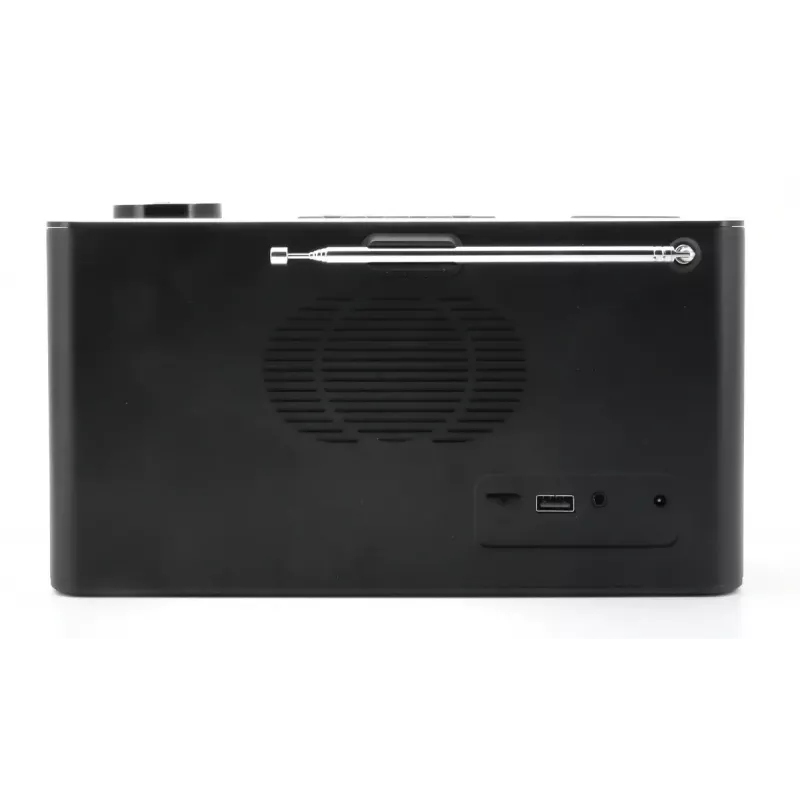 Asmeninis radijo imtuvas Soundmaster DAB700SW – Analoginis ir skaitmeninis derintuvas, DAB+ / FM, 12 W, 2,9 colio LCD, MicroSD, juodas
