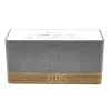 Radijo laikrodis Soundmaster UR630WE – FM/PLL/UKW, 6 W RMS, pilka/balta, maitinimas iš tinklo ir AAA baterijų